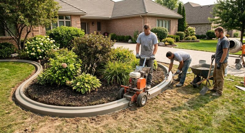 Cement Curbing Installation in Honolulu, HI