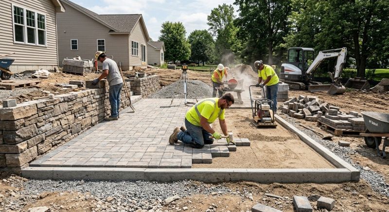 Paver Patio Installation in Norwalk, CT