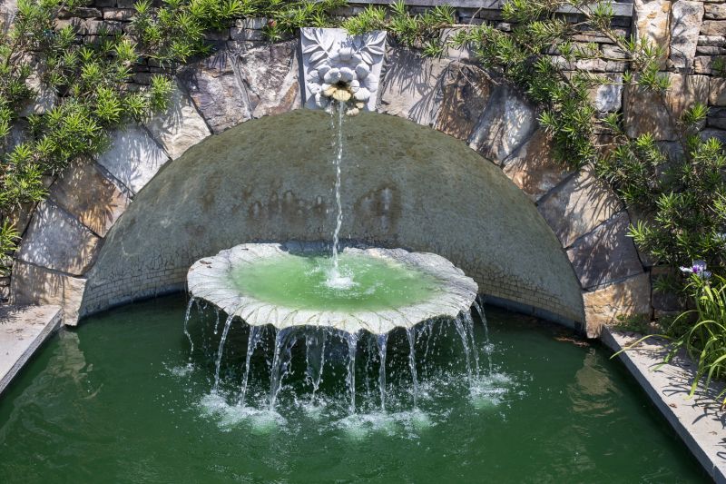 Rock Fountain Installation in Honolulu, HI